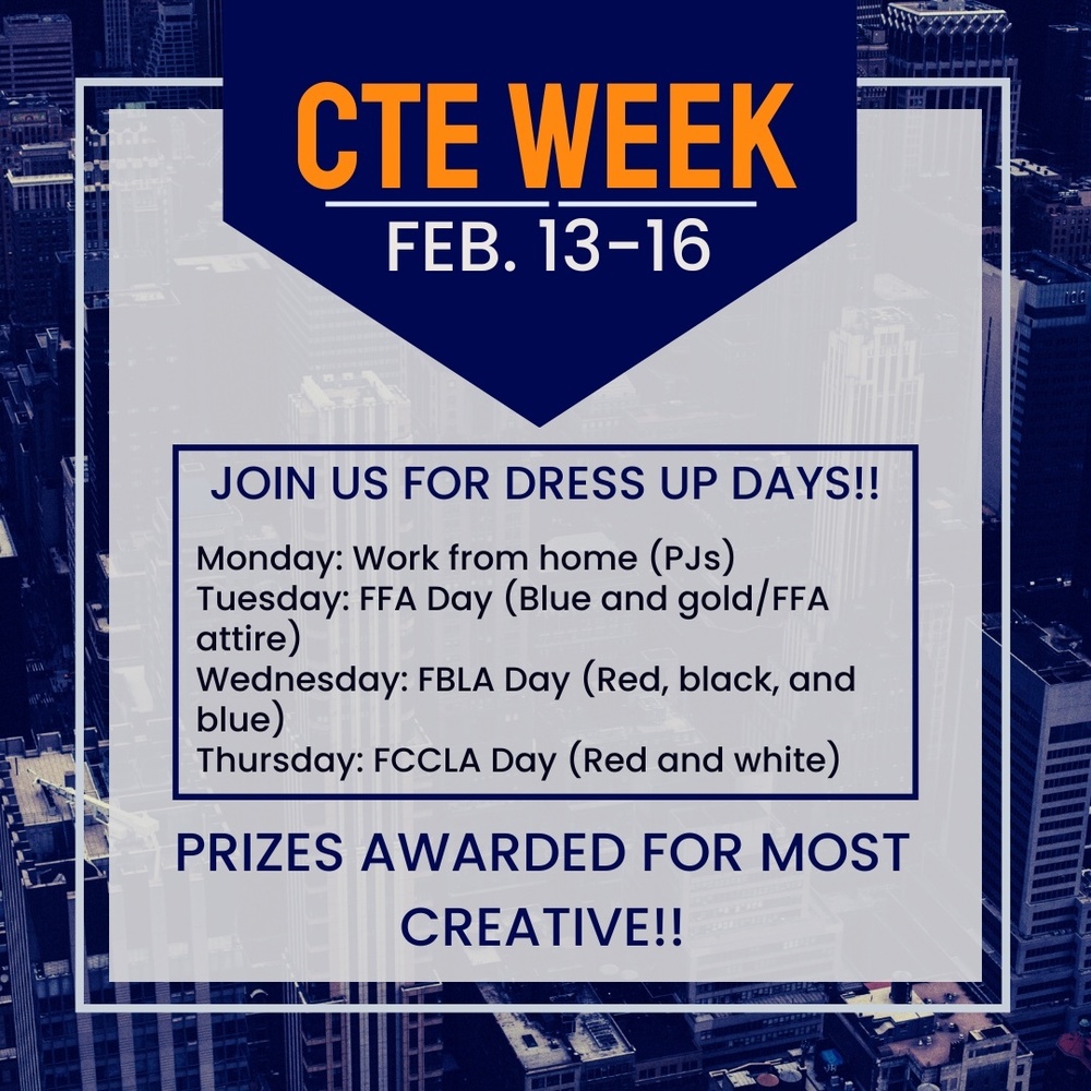 CTE Week Dress up Days
